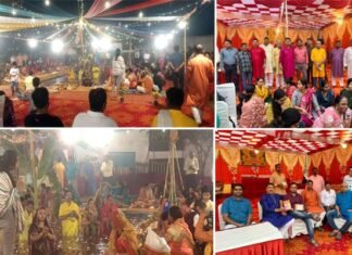 आस्था का महापर्व छठ पूजा, बिहार एवं पूर्वांचल के परिवारों ने धूमधाम से मनाया