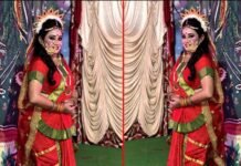 थापला की रामलीला में उमड़ रही है दर्शकों की भीड़, शूर्पणखा का किरदार निभा रही मेहमान कलाकार कोमल राणा नेगी का अभिनय देखने बड़ी संख्या में पहुंचे दर्शक komal rana negi surpnakha