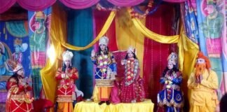 साकनी (बड़ी) गांव की रामलीला में तीसरे दिन सीता स्वयंवर का हुआ मंचन, जिला पंचायत सदस्य संजय डबराल ने अतिथि के तौर पर किया प्रतिभाग