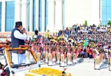 ग्रीष्मकालीन राजधानी गैरसैंण में सादगी से मनाया गया राज्य स्थापना दिवस, अमर शहीदों, शहीद राज्य आंदोलनकारियों को दी गई श्रृद्वांजलि