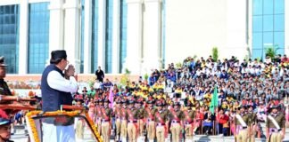 ग्रीष्मकालीन राजधानी गैरसैंण में सादगी से मनाया गया राज्य स्थापना दिवस, अमर शहीदों, शहीद राज्य आंदोलनकारियों को दी गई श्रृद्वांजलि