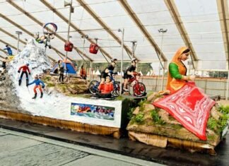 गणतंत्र दिवस परेड में कर्त्तव्य पथ पर दिखेगी उत्तराखंड की ‘‘साहसिक खेल‘‘ पर आधारित झांकी Uttarakhand tableau in Republic Day parade