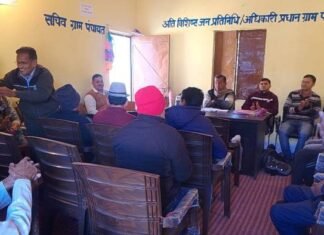बहेडाखाल में जनपद विकास समिति गढ़वाल की महत्वपूर्ण बैठक हुई संपन्न