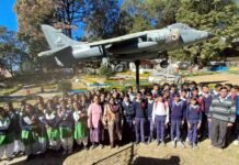 राजकीय इंटर कॉलेज कीर्तिखाल के छात्र-छात्राओं ने किया ऐतिहासिक नगरी लैंसडाउन का शैक्षिक भ्रमण