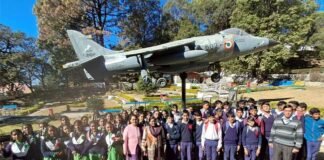 राजकीय इंटर कॉलेज कीर्तिखाल के छात्र-छात्राओं ने किया ऐतिहासिक नगरी लैंसडाउन का शैक्षिक भ्रमण