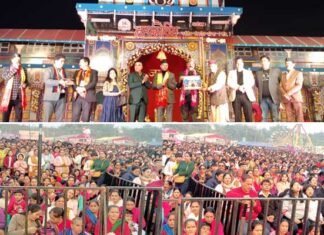 उत्तराखंड के रंग में रंगा नोएडा स्टेडियम, महाकौथिग के दूसरे दिन उमड़ा जनसैलाब, रोहित चौहान और दीपा पंत के गीतों पर जमकर थिरके दर्शक