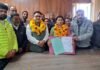 ब्लॉक मुख्यालय कल्जीखाल में निवर्तमान प्रमुख बीना राणा ने लिया प्रमुख प्रशासक का पदभार