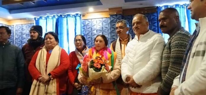 Congress leader Sarita Negi joined BJP