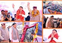 मुख्यमंत्री ने सतपुली झील के शिलान्यास के साथ पौड़ी जिले में किया 172 करोड़ की 24 योजनाओं का लोकार्पण एंव शिलान्यास