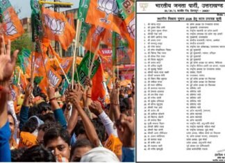 उत्तराखंड नगर निकाय चुनाव में यूपी के सीएम योगी भी करेंगे प्रचार, भाजपा ने जारी की 40 स्टार प्रचारकों की लिस्ट