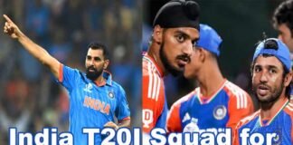 इंग्लैंड के खिलाफ टी20 सीरीज के लिए टीम इंडिया का ऐलान, मोहम्मद शमी की वापसी, देखें किन्हें मिला मौका India T20I Squad for England Series 2025