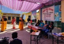 राष्ट्रीय सेवा योजना: राइका कीर्तिनगर के सात दिवसीय विशेष शिविर का शुभारंभ