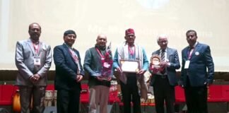 शिक्षक महेन्द्र सिंह राणा को मिला नेशनल बेस्ट साइंस टीचर अवार्ड Mahendra Singh Rana honored with National Best Science Teacher Award