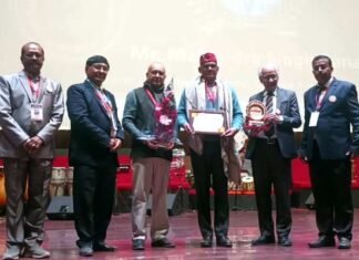 शिक्षक महेन्द्र सिंह राणा को मिला नेशनल बेस्ट साइंस टीचर अवार्ड Mahendra Singh Rana honored with National Best Science Teacher Award