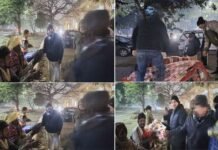 उत्तराखंड सांस्कृतिक समिति ने ठिठुरती सर्दी में गरीब एवं जरूरतमंदों को बांटे कंबल