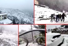उत्तराखंड में मसूरी, धनोल्टी, नैनीताल से औली तक बर्फबारी से सफेद हुईं खूबसूरत वादियां, मैदानी इलाकों छाया कोहरा