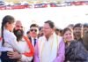महाकुंभ: प्रयागराज पहुंचे मुख्यमंत्री पुष्कर सिंह धामी, महाकुंभ में बनाए गए उत्तराखण्ड मण्डपम का किया अवलोकन