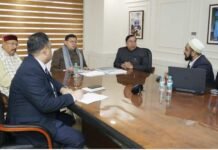 मुख्यमंत्री ने शारदा कोरिडोर के कार्यों में तेजी लाने के दिए निर्देश