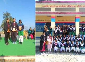 राजकीय इंटर कॉलेज कीर्तिखाल में आयोजित आत्मरक्षा प्रशिक्षण कार्यक्रम संपन्न