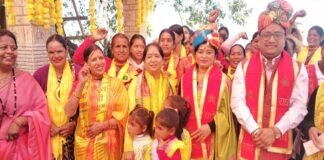 धार्मिक संस्कृति देवी देवताओं की है बड़ी पहचान, नव निर्मित नागराजा मंदिर की हुई स्थापना