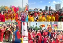 ग्रेटर नोएडा वेस्ट में नंदा देवी डोली शोभायात्रा में उमड़ा जनसैलाब, मां के जयकारों से गुंजायमान हुआ शहर, 14,15, 16 को होगा भव्य वसंतोत्सव कार्यक्रम