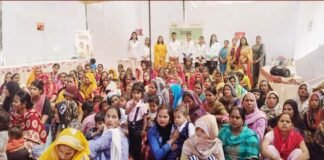 होंडा इंडिया फाउंडेशन के सहयोग से स्वाभिमान टीम द्वारा कासना गाँव में मनाया गया अंतर्राष्ट्रीय महिला दिवस Honda India Foundation