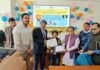 राज्य स्तरीय स्पेल जीनियस प्रतियोगिता में शिखर व मैथ्स विजार्ड में हर्षित रहे प्रथम, शिक्षा मंत्री डॉ. रावत ने किया सम्मानित Maths Wizard Harshit stood first in Spell Genius