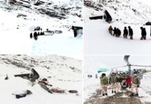 माणा हिमस्खलन: ग्लेशियर के मलबे में दबे 50 मजदूर निकाले, 4 की मौत, 5 की तलाश जारी Uttarakhand Badrinath Avalanche News