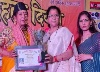 पौड़ी की बीरा भंडारी को दिल्ली में अंतर्राष्ट्रीय महिला दिवस पर मिला कल्याणी सम्मान