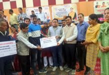 सरकार के तीन वर्ष पूर्ण होने के उपलक्ष्य में द्वारीखाल में आयोजित हुआ कार्यक्रम