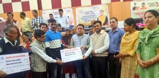 सरकार के तीन वर्ष पूर्ण होने के उपलक्ष्य में द्वारीखाल में आयोजित हुआ कार्यक्रम