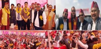 माँ बधाणगढ़ी पिंडर घाटी समिति द्वारा सामूहिक होली मिलन समारोह एवं सांस्कृतिक कार्यक्रम का आयोजन