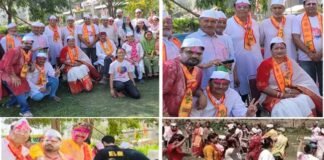 उत्तराखंड जन विकास समिति ने ग्रेटर नोएडा वेस्ट में हर्षोल्लास के साथ मनाया द्वितीय होली मिलन समारोह