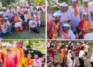 उत्तराखंड जन विकास समिति ने ग्रेटर नोएडा वेस्ट में हर्षोल्लास के साथ मनाया द्वितीय होली मिलन समारोह