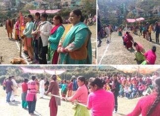 अंतर्राष्ट्रीय महिला दिवस के उपलक्ष्य में होली मिलन समारोह एवं रस्साकशी प्रतियोगिता आयोजन, महिला मंगल दल डांग रही विजेता Holi Milan Samaroh and Tug of War Competition organized