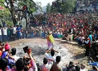केदारघाटी के तीन गांवों में लागू हुआ लॉकडाउन, जाखराज मेले की तैयारी, 15 अप्रैल को जलते अंगारों पर नृत्य करेंगे जाखराज