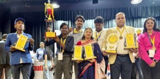 राष्ट्रीय स्तर की एनएसएस पोस्टर प्रतियोगिता में शारदा विश्वविद्यालय को मिला पुरस्कार NSS poster competition