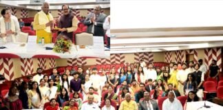 शारदा विश्वविद्यालय में राष्ट्रीय युवा संसद प्रतियोगिता का आयोजन