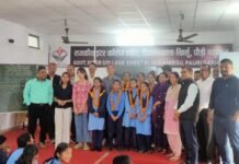 राजकीय इंटर कॉलेज स्वीत पौड़ी गढ़वाल में उत्साहपूर्वक मनाया गया प्रवेशोत्सव