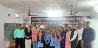 राजकीय इंटर कॉलेज स्वीत पौड़ी गढ़वाल में उत्साहपूर्वक मनाया गया प्रवेशोत्सव