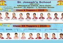 ICSE-ISC Results 2025: सेंट जोसेफ स्कूल ग्रेटर नोएडा में 12वीं में शाश्वत तथा 10वीं में वैश्नवी ने किया स्कूल टॉप, यहाँ देखें टॉपर्स की लिस्ट