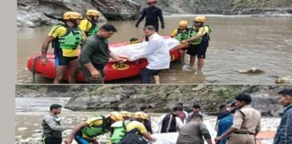 श्रीनगर-देवप्रयाग मार्ग पर दर्दनाक हादसा, शादी समारोह में जा रहे परिवार की कार अलकनंदा नदी में गिरी, पांच लोगों की मौत