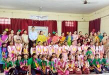 राजकीय बालिका इंटर कॉलेज श्रीनगर में हर्षोल्लास से मनाया गया प्रवेशोत्सव Entrance festival celebrated with great enthusiasm in GGIC Srinagar