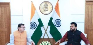 सीएम धामी ने केन्द्रीय नागरिक उड्डयन मंत्री से मुलाकात कर पंतनगर एयरपोर्ट के रनवे की लम्बाई बढ़ाने का किया अनुरोध CM Dhami met Union Civil Aviation Minister