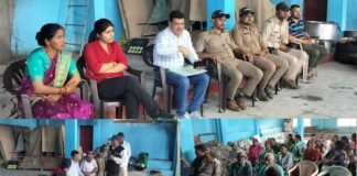 मनियारस्यूं क्षेत्र में जंगली जानवरों द्वारा हो रही पशु हानि पर एसडीओ ने की ग्रामीणों के साथ बैठक SDO held a meeting on animal loss