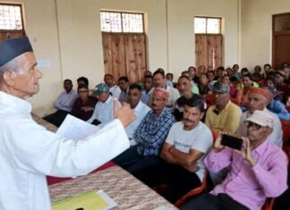 एक सप्ताह में चिंवाड़ी डांडा पंपिंग योजना के स्वच्छ जल नियमित आपूर्ति नहीं होगी तो होगा उग्र आंदोलन, ग्रामीणों ने दिया अल्टीमेटम