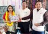 शिक्षिका की प्रतिनियुक्ति पर विद्यालय परिवार ने दी भावभीनी विदाई