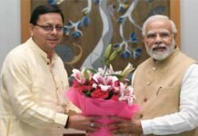 पीएम मोदी ने राज्य सरकार को तीन वर्ष के सफल कार्यकाल पर दी बधाई