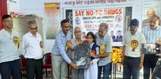 रोटरी क्लब द्वारा राजकीय इंटर कॉलेज खण्डाह में नशे के खिलाफ जागरूकता कार्यक्रम आयोजित