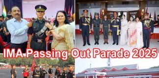 देश को मिले 419 जांबाज अफसर, पौड़ी गढ़वाल के सक्षम रावत बने भारतीय सेना में लेफ्टिनेंट IMA Passing Out Parade 2025